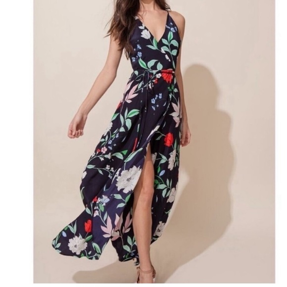Yumi Kim | Dresses | Yumi Kim Silk Floral Wrap Dress | Poshmark
